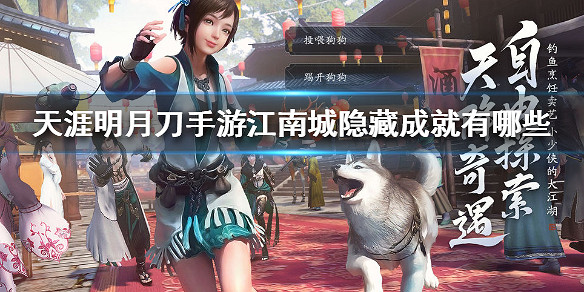 《天涯明月刀手遊》江南城隱藏成就有哪些 江南城隱藏成就介紹