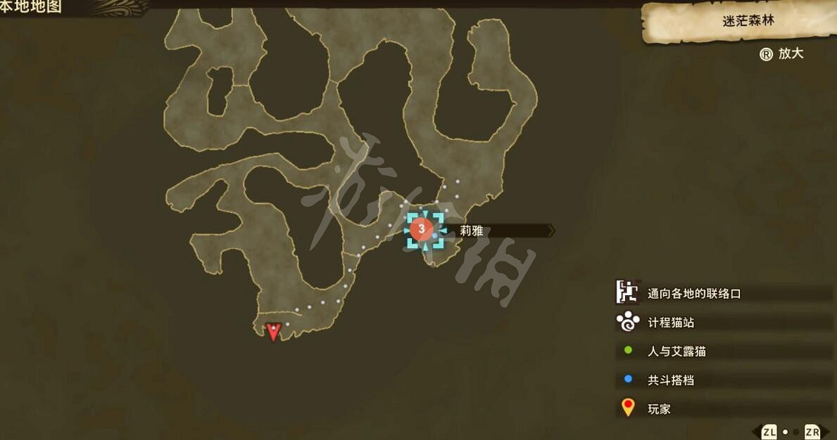 《魔物獵人物語2》三個孩子在哪裡？迷茫森林孩子位置分享