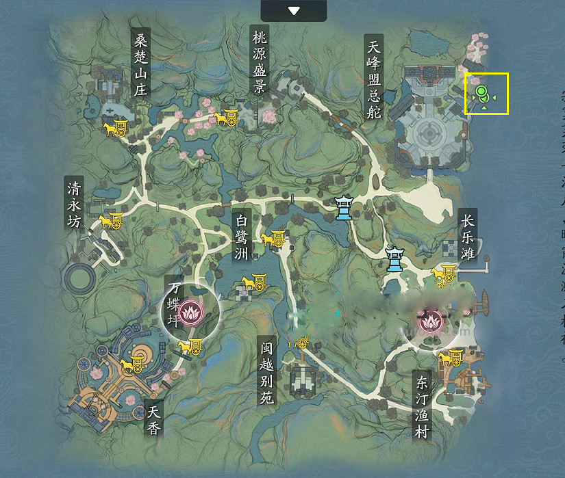 《天涯明月刀手遊》江團釣魚位置介紹 江團釣魚位置在哪 《天涯明月刀手遊》江團釣魚位置介紹 江團釣魚位置在哪