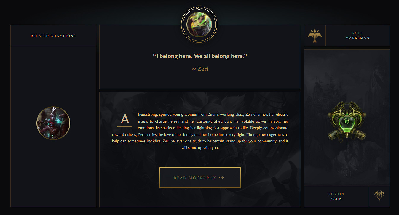 《英雄聯盟》新英雄Zeri洩露 來自祖安的少女射手