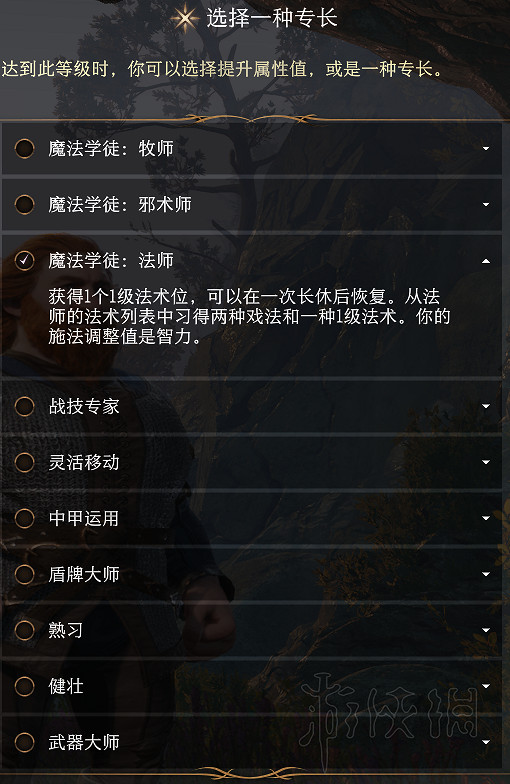 《柏德之門3》牧師加點及法術選擇圖文詳解 牧師子職業有哪些？