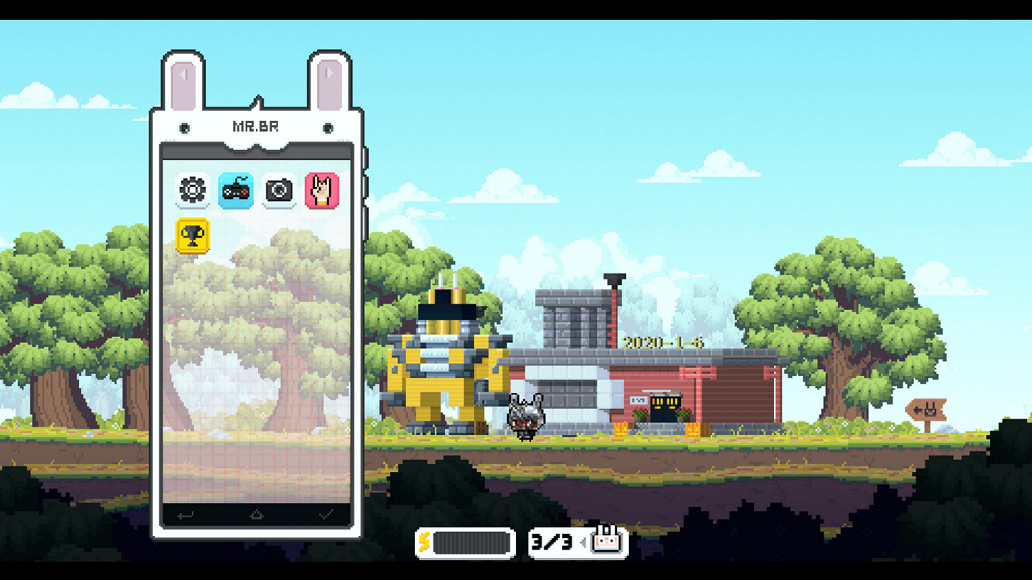 平台遊戲《爆破兔頭2D》上架Steam 免費試玩Demo同時上線 平台遊戲《爆破兔頭2D》上架Steam 免費試玩Demo同時上線