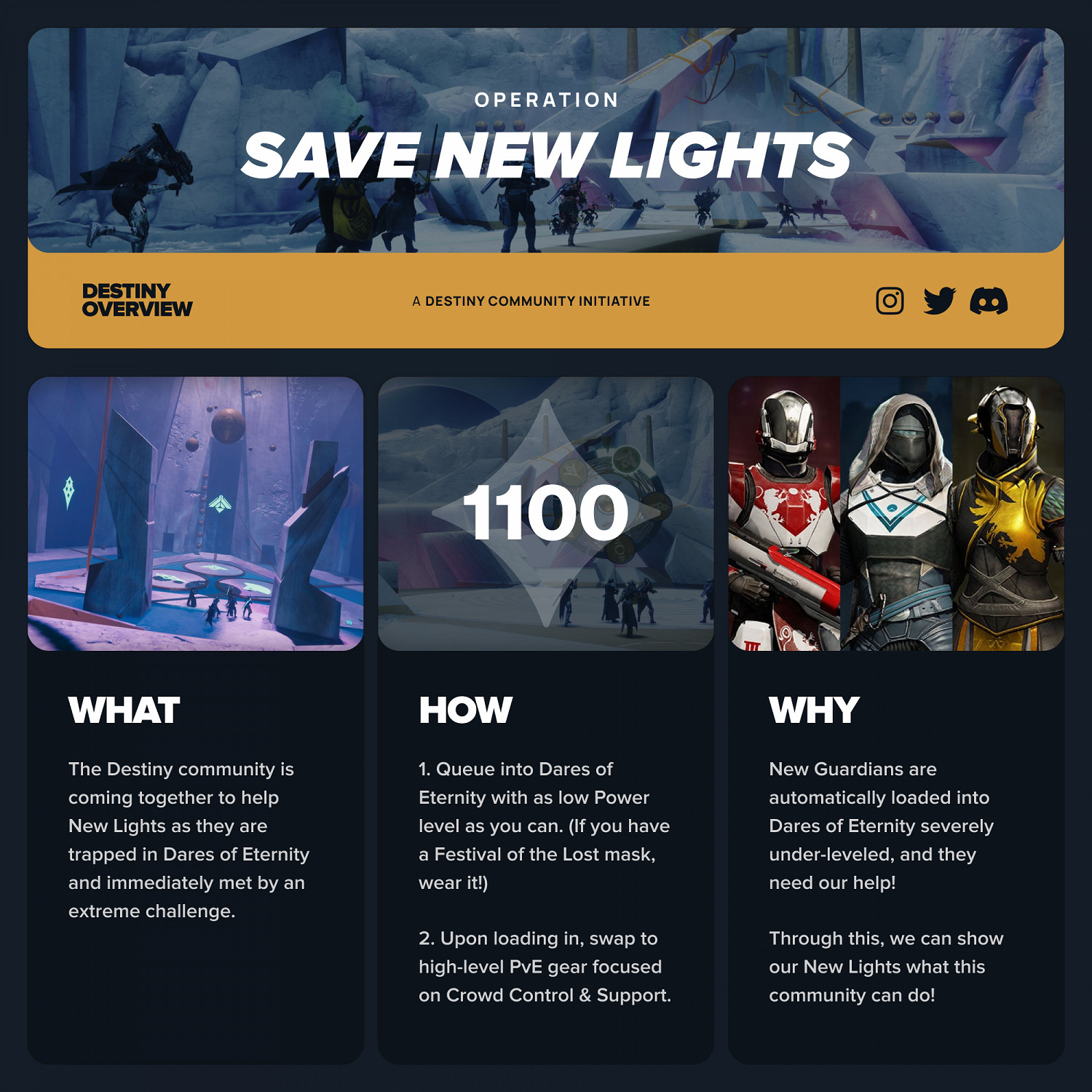 《天命2》官方支援“拯救新光行動” 將獎勵幫助新手的老玩家 《天命2》官方支援“拯救新光行動” 將獎勵幫助新手的老玩家