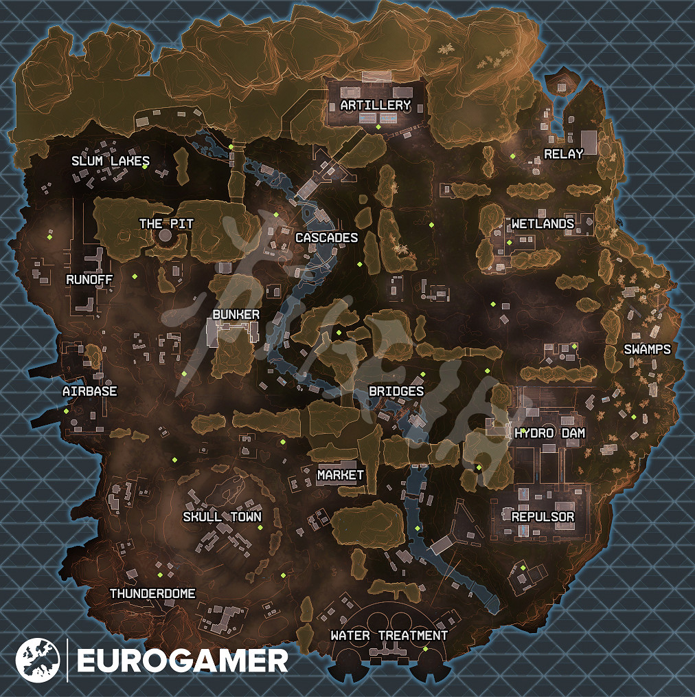 《Apex英雄》地圖全區域特點圖文匯總 哪裡適合降落? 《Apex英雄》地圖全區域特點圖文匯總 哪裡適合降落?