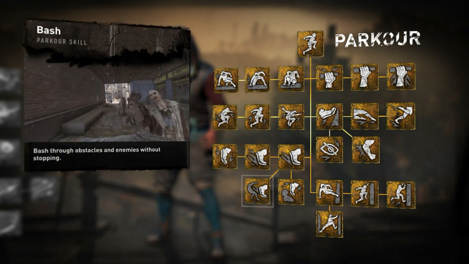 《垂死之光2》技能樹影片展示 6種技能公開