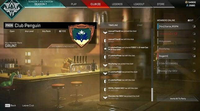 《Apex英雄》俱樂部是什麽？俱樂部玩法簡介