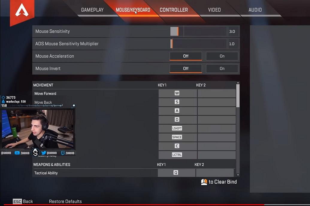 《Apex英雄》滑鼠靈敏度設定分享 滑鼠靈敏度設定多少合適? 《Apex英雄》滑鼠靈敏度設定分享 滑鼠靈敏度設定多少合適?