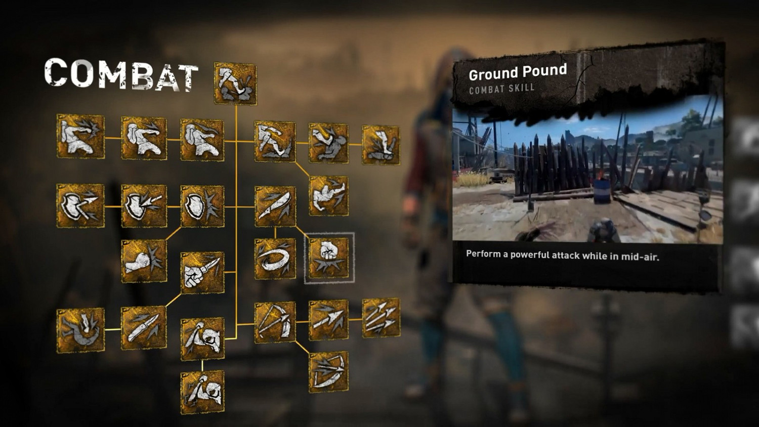 《垂死之光2》技能樹影片展示 6種技能公開