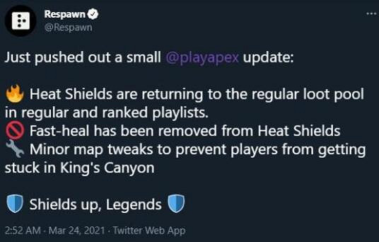 《Apex英雄》3月24日更新了什麽？3月24日更新內容一覽