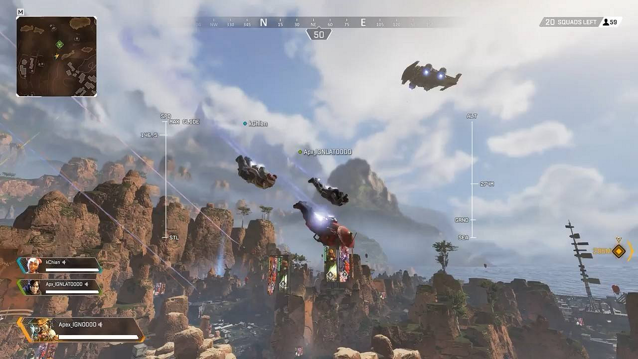 《Apex英雄》跳傘技巧影片講解 在跳傘中搶占先機技巧 《Apex英雄》跳傘技巧影片講解 在跳傘中搶占先機技巧