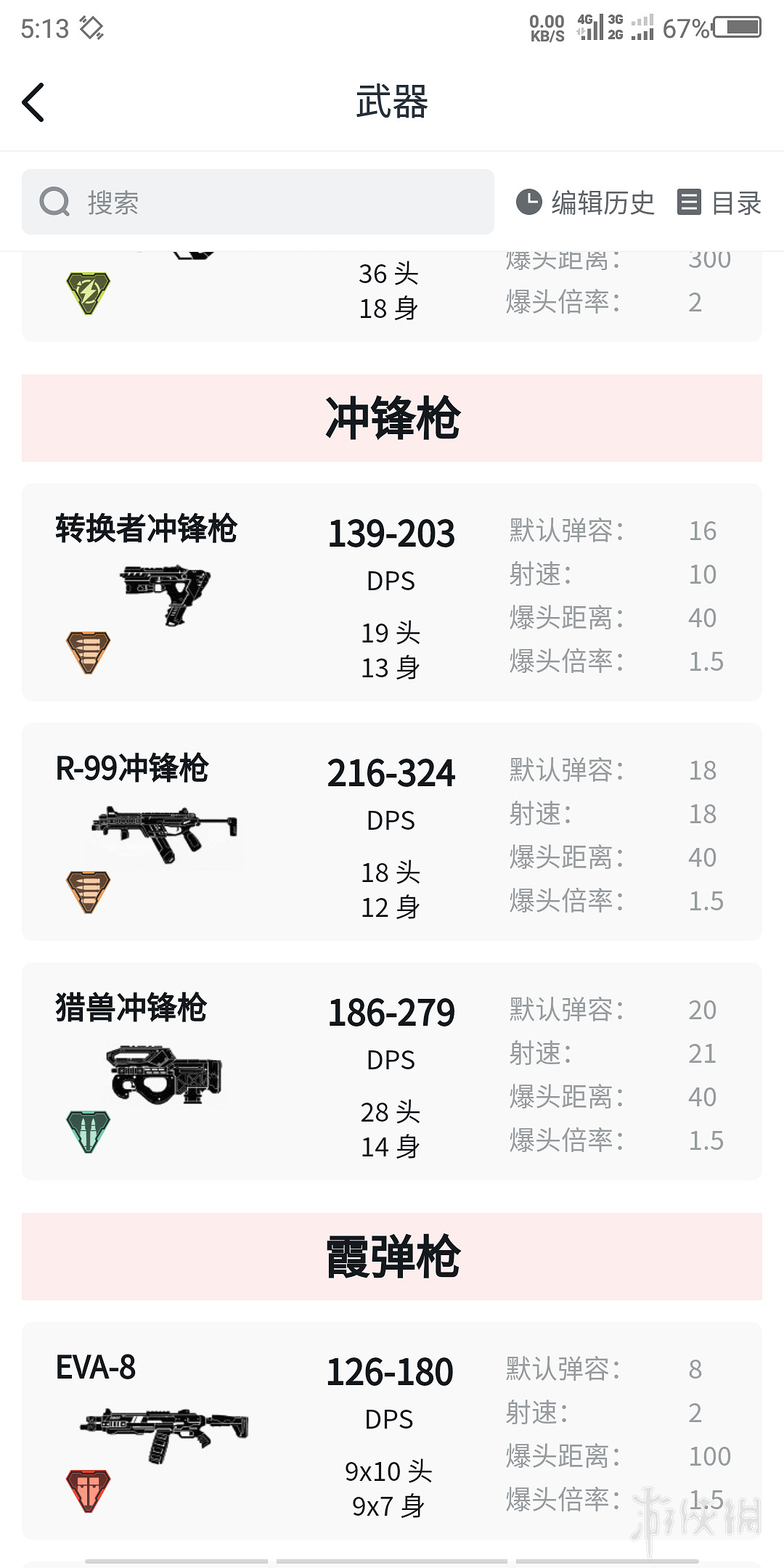 《Apex英雄》如何選擇槍支？全槍支特點及個人向評價