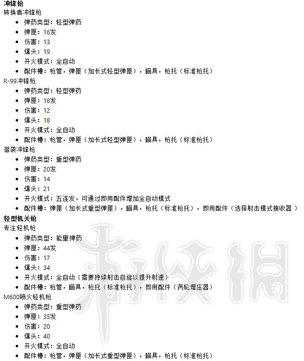 《Apex英雄》全武器資料分析 遊戲哪吧武器好 《Apex英雄》全武器資料分析 遊戲哪吧武器好