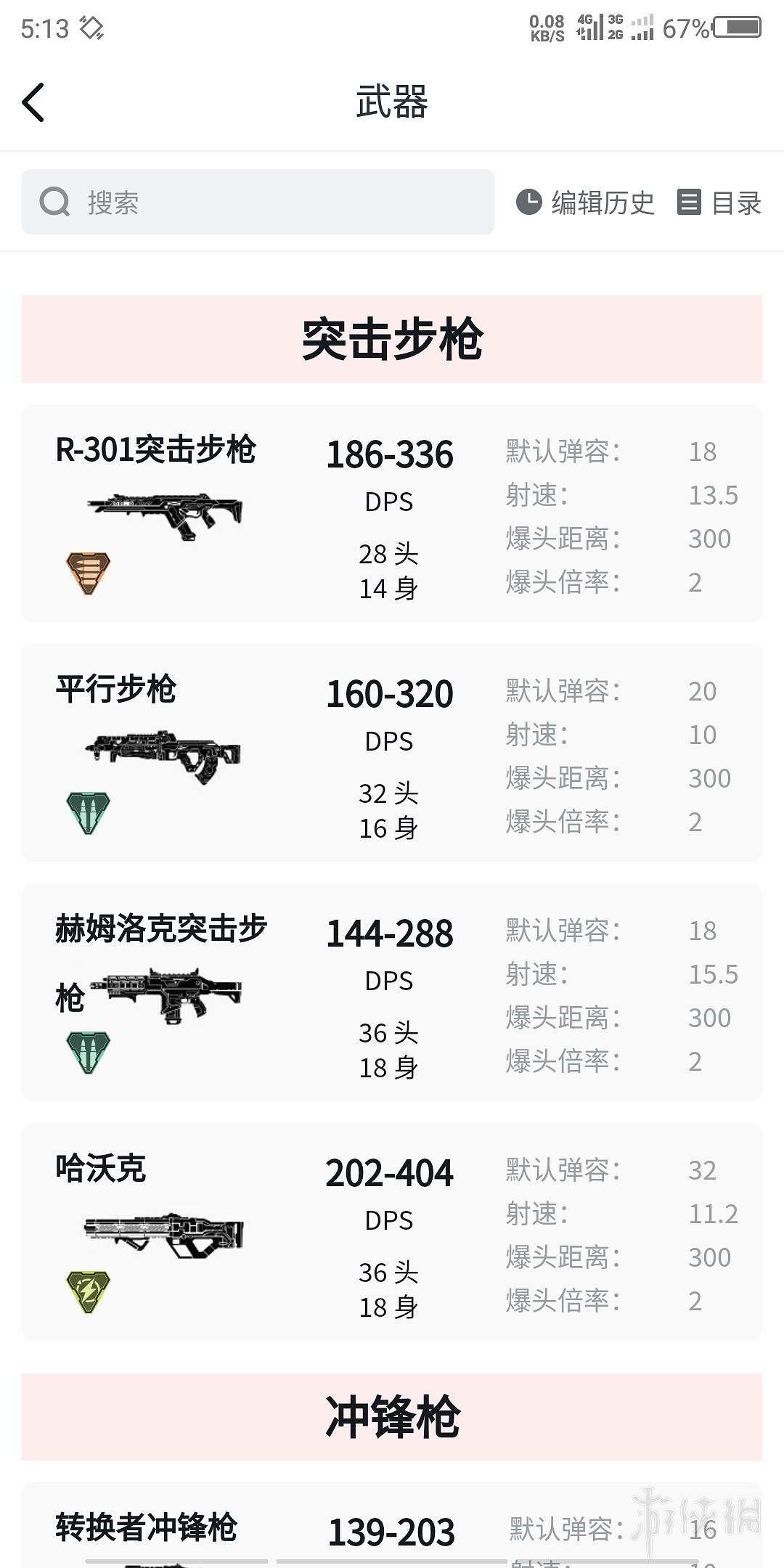 《Apex英雄》如何選擇槍支？全槍支特點及個人向評價