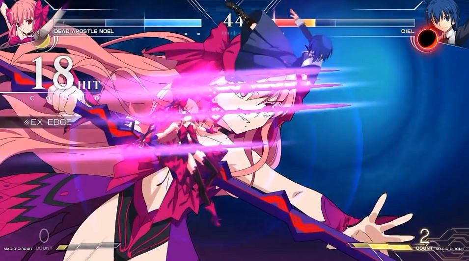 新《月姬格鬥》死徒諾艾爾vs希耶爾實機對戰影片 新《月姬格鬥》死徒諾艾爾vs希耶爾實機對戰影片