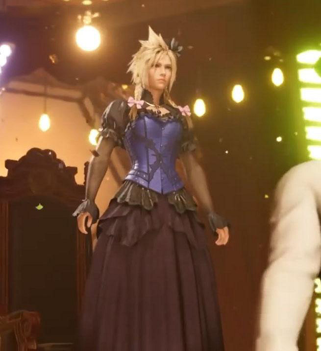 《最終幻想(太空戰士)7重製版》克勞德女裝衣服有哪些 克勞德全女裝圖鑒一覽