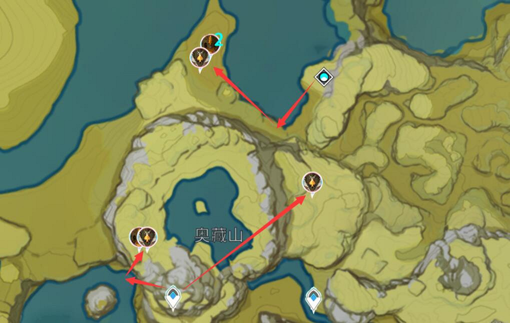 《原神》龍蜥分布圖一覽 龍蜥蜴在哪些地方有？