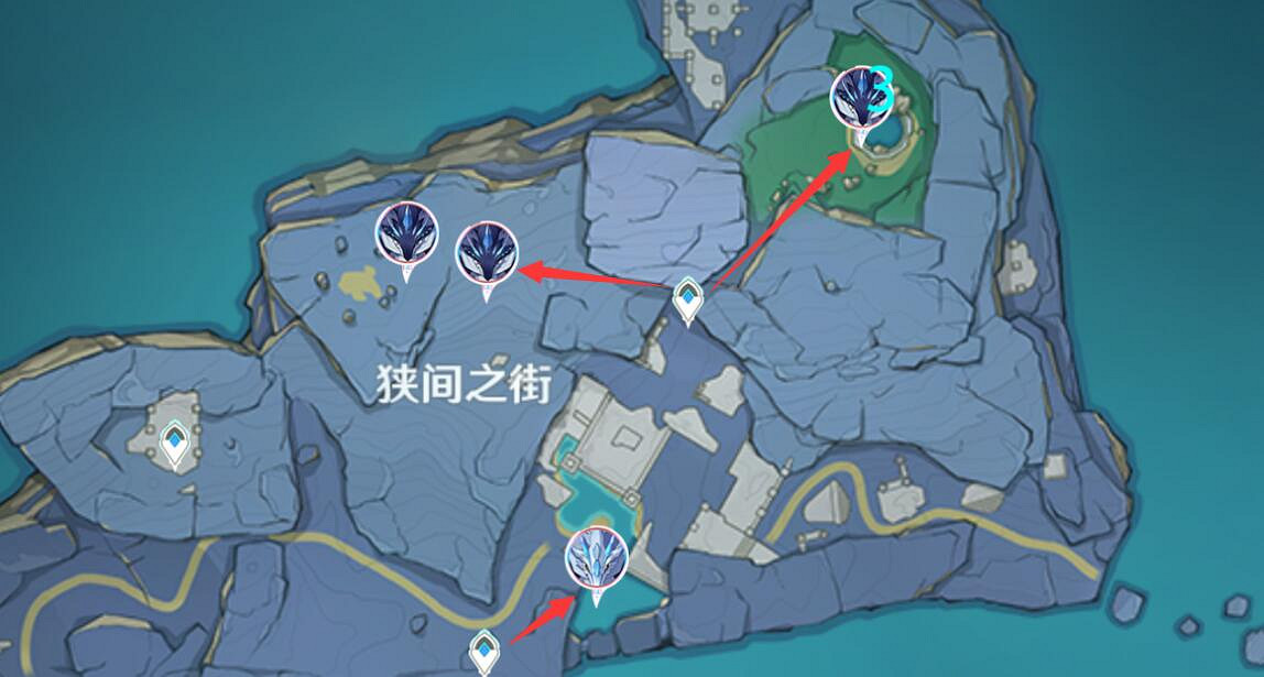 《原神》龍蜥分布圖一覽 龍蜥蜴在哪些地方有？