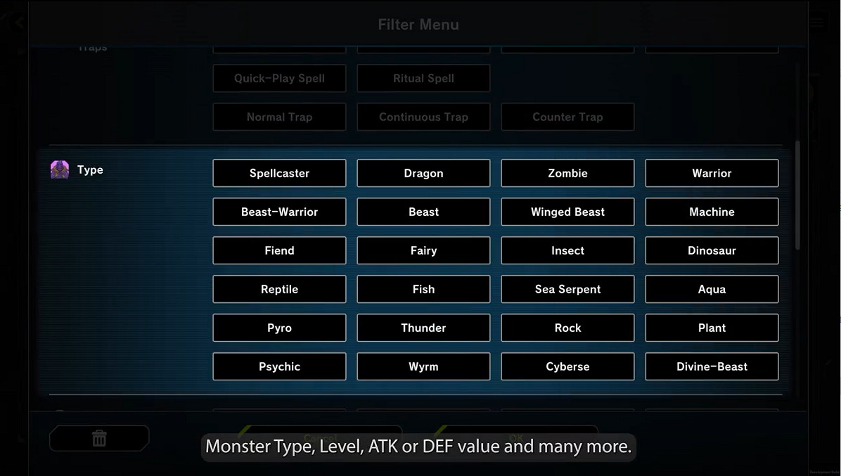 《遊戲王:大師決鬥》牌庫構築展示 遊戲上線時間待定 《遊戲王:大師決鬥》牌庫構築展示 遊戲上線時間待定