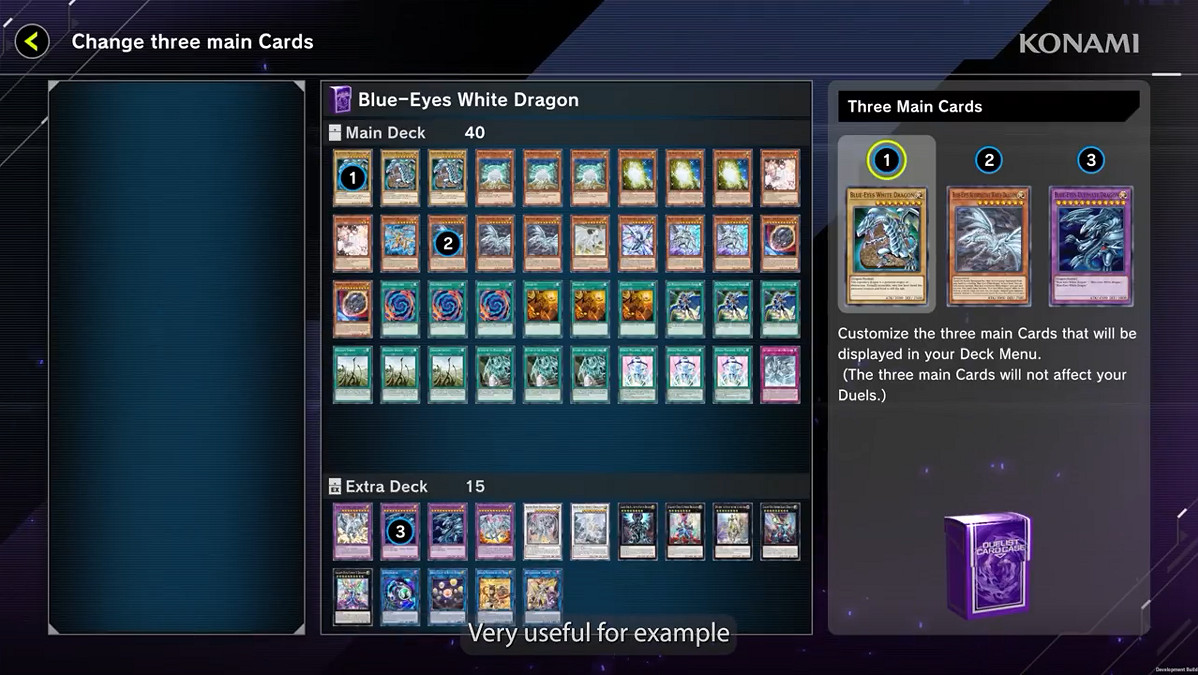 《遊戲王:大師決鬥》牌庫構築展示 遊戲上線時間待定 《遊戲王:大師決鬥》牌庫構築展示 遊戲上線時間待定