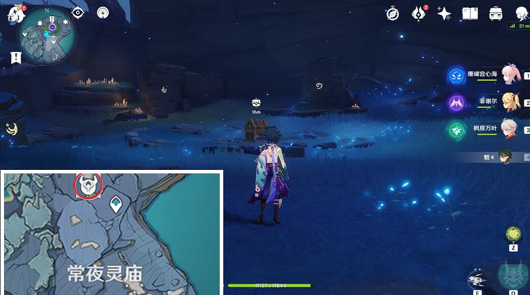 《原神》2.4鍵紋位置分布在哪？2.4鍵紋寶箱位置地圖分享