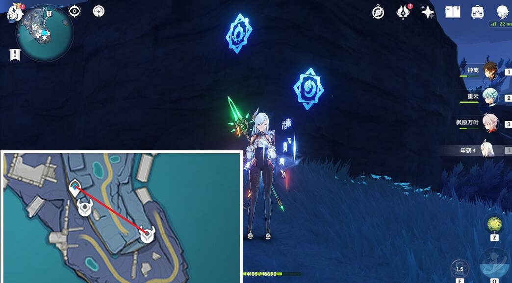 《原神》2.4鍵紋位置分布在哪？2.4鍵紋寶箱位置地圖分享