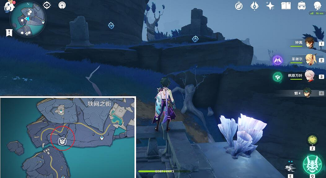 《原神》2.4鍵紋位置分布在哪？2.4鍵紋寶箱位置地圖分享