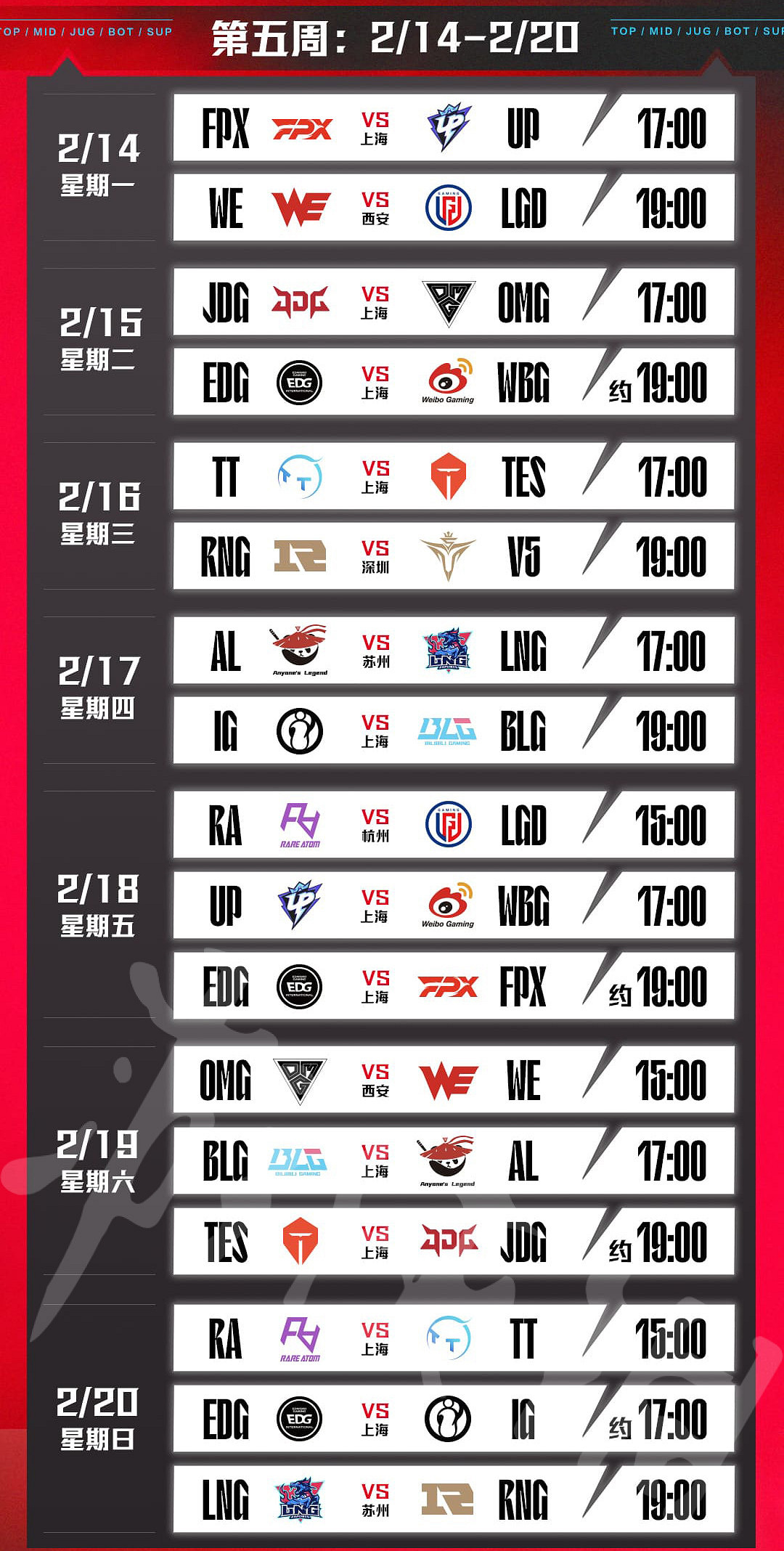 《英雄聯盟》2022春季賽賽程是什麽？2022春季賽賽程一覽