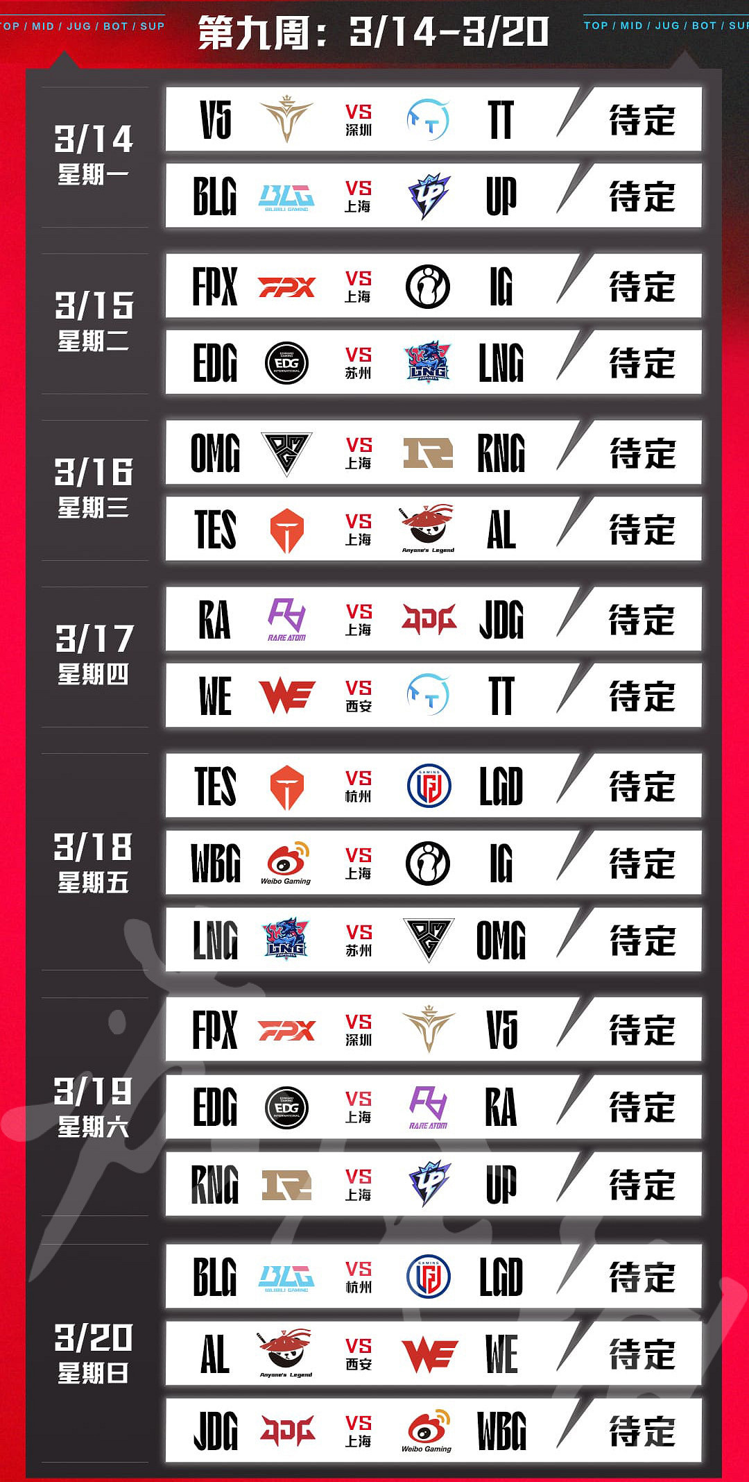 《英雄聯盟》2022春季賽賽程是什麽？2022春季賽賽程一覽