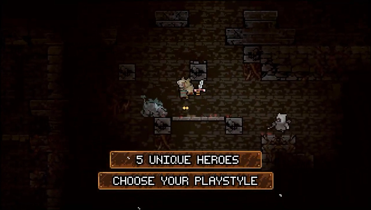 像素風橫板動作遊戲《Vagante 》將於1月27日登錄主機平台