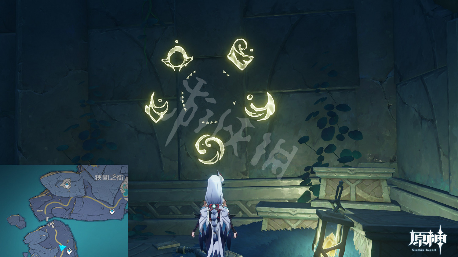 《原神》淵下宮壁畫在哪？淵下宮壁畫位置分享