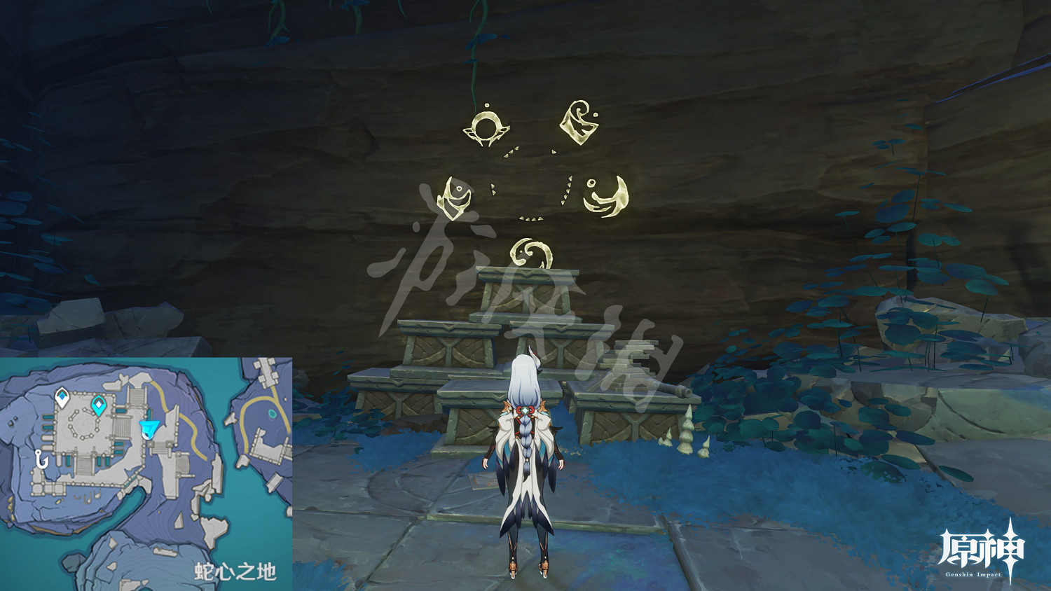 《原神》淵下宮壁畫在哪？淵下宮壁畫位置分享