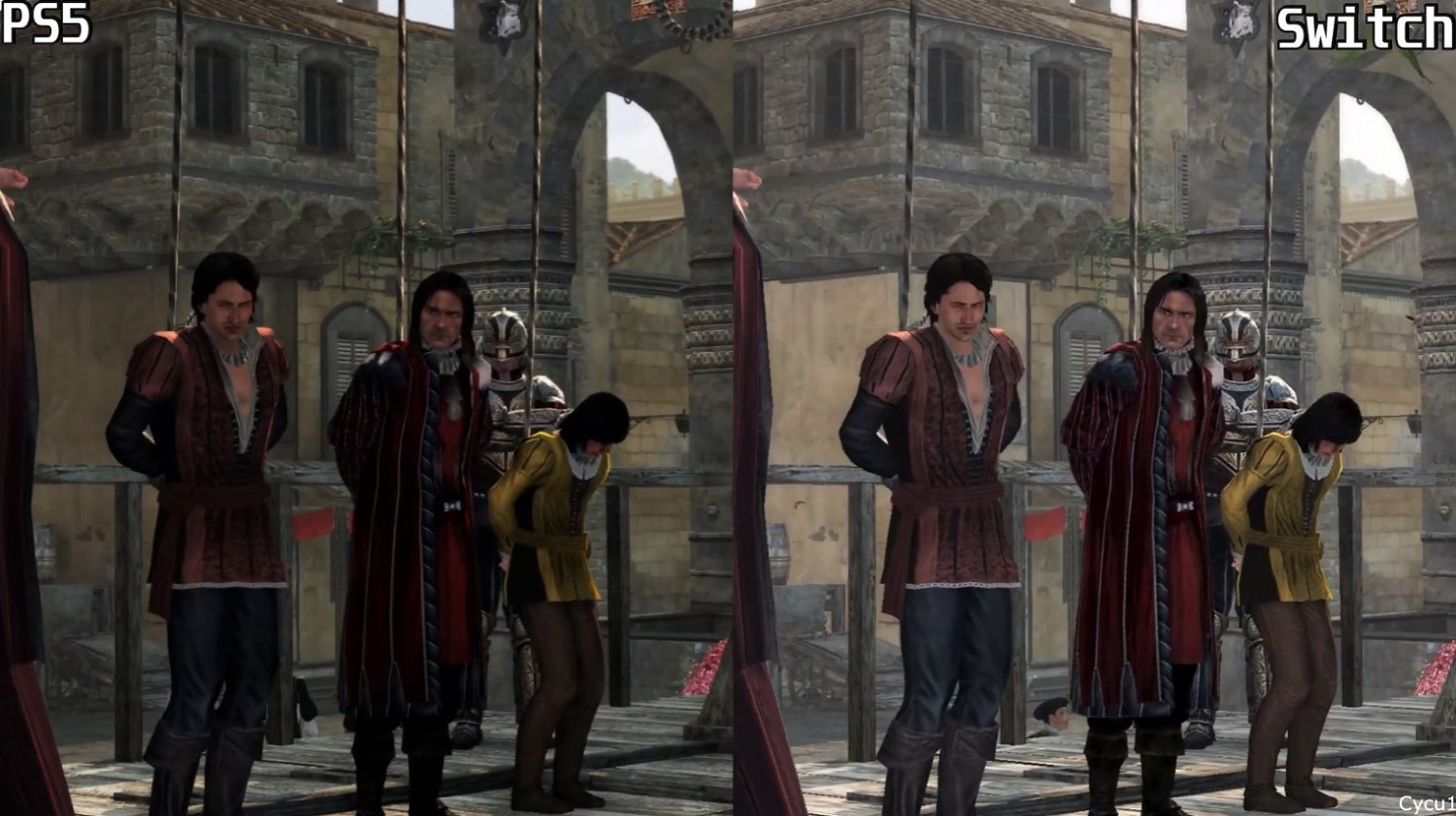 《刺客教條:艾吉奧合集》Switch vs PS5對比 NS小勝 《刺客教條:艾吉奧合集》Switch vs PS5對比 NS小勝