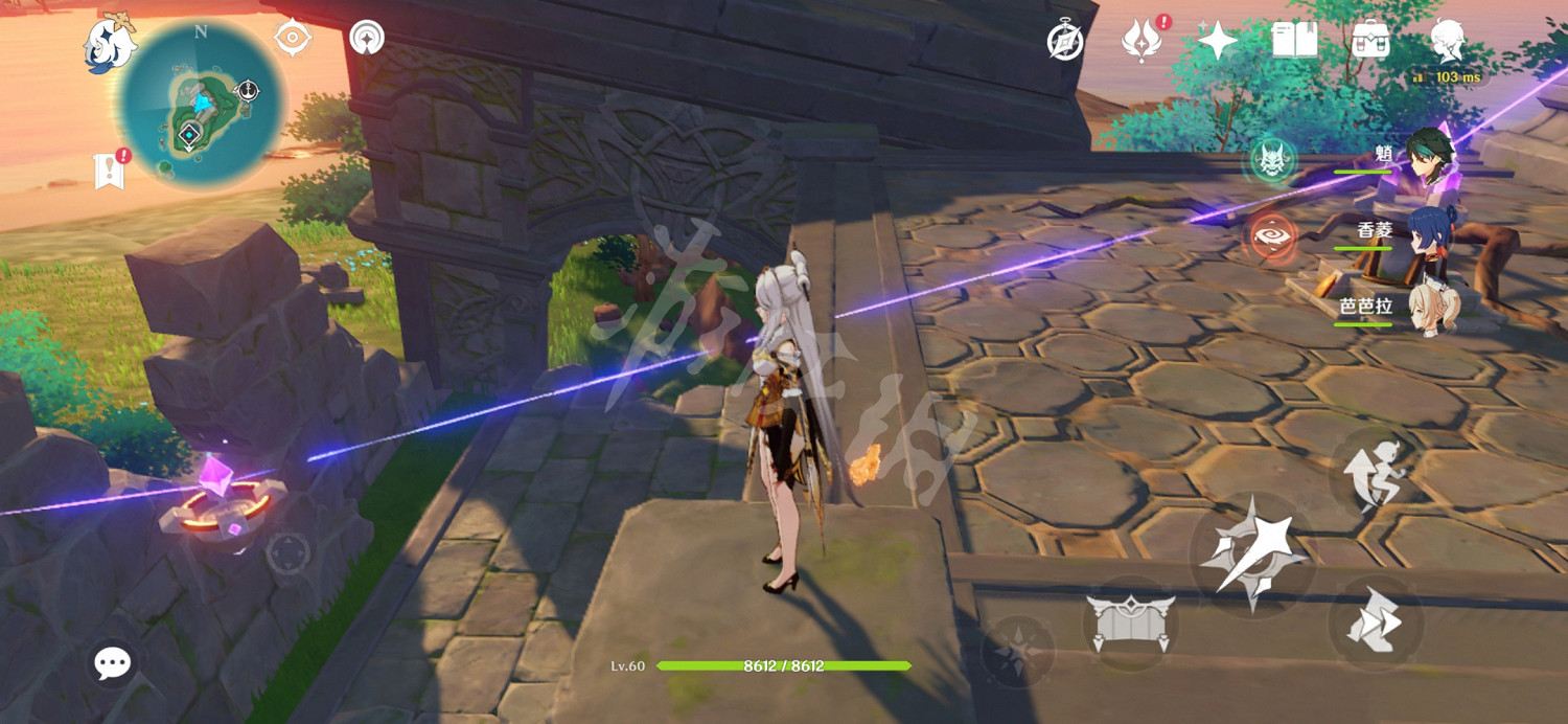 《原神》水月池繼電石怎麽連？水月池繼電石連法分享