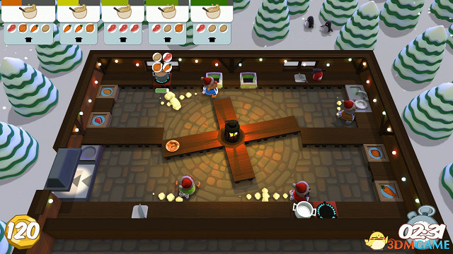 《煮過頭》免費DLC“節日佐料”公布 預告片欣賞