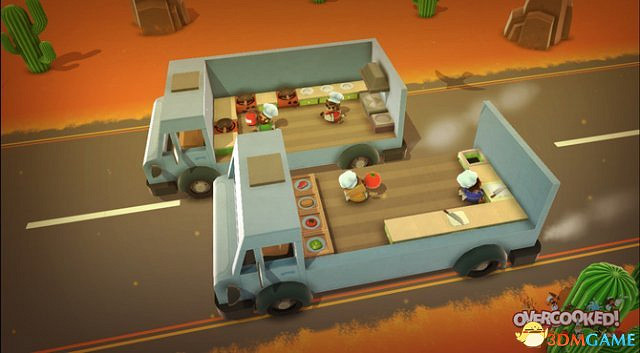 倆搖桿四人玩！廚房小遊戲《煮過頭》今年內發售