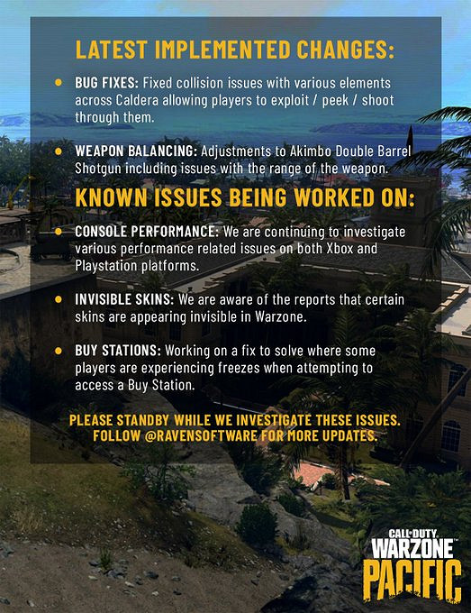 動視:正努力解決決勝時刻先鋒、戰區及現代戰爭問題 動視:正努力解決決勝時刻先鋒、戰區及現代戰爭問題