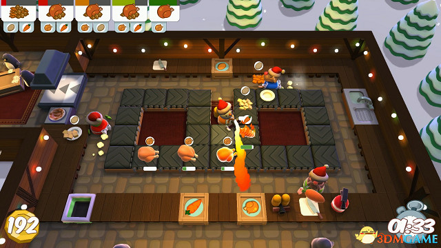 《煮過頭》免費DLC“節日佐料”公布 預告片欣賞