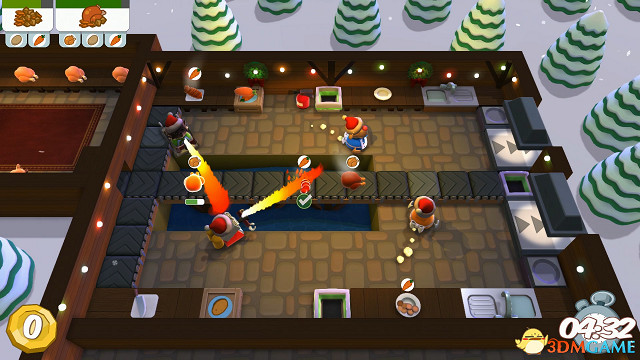 《煮過頭》免費DLC“節日佐料”公布 預告片欣賞