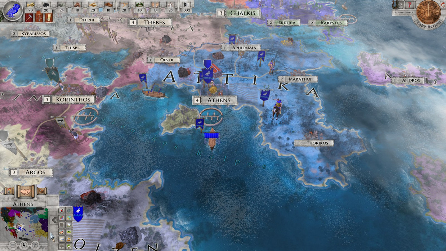 4X回合制遊戲《帝國:希臘戰爭》現已官方中文 4X回合制遊戲《帝國:希臘戰爭》現已官方中文