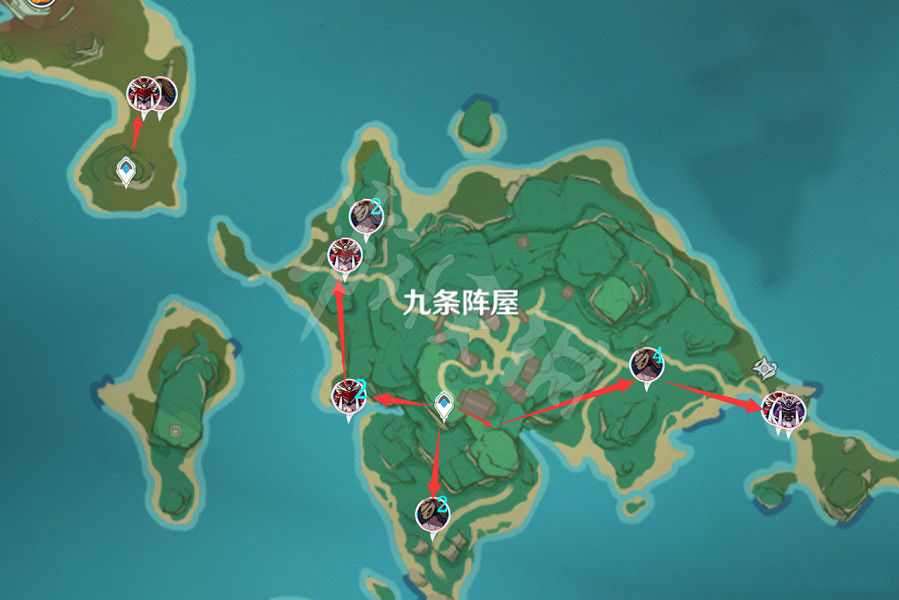 《原神》刀鐔採集路線分享 刀鐔在哪裡刷？