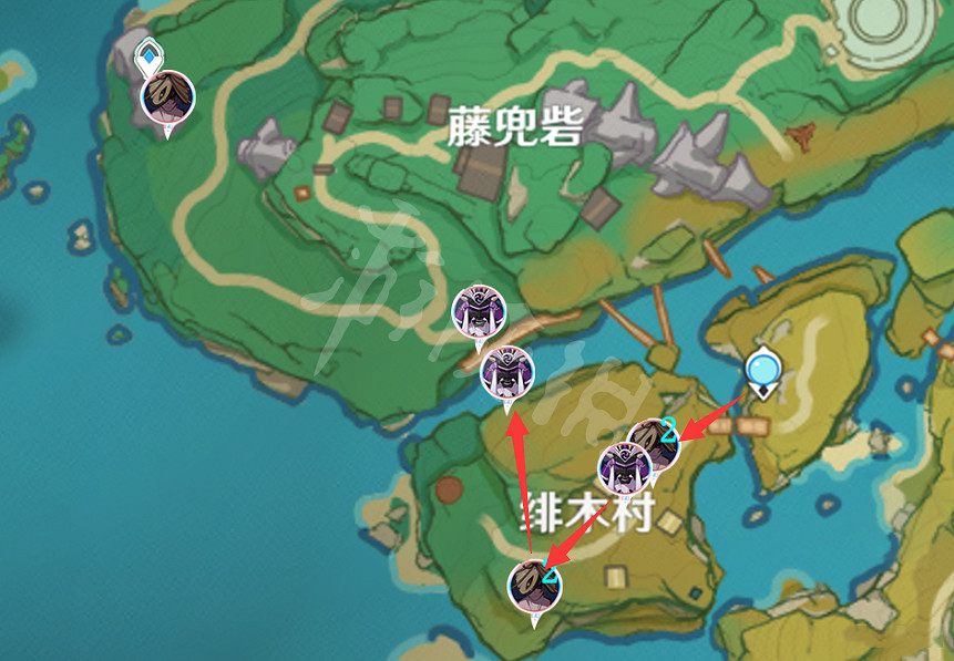 《原神》刀鐔採集路線分享 刀鐔在哪裡刷？