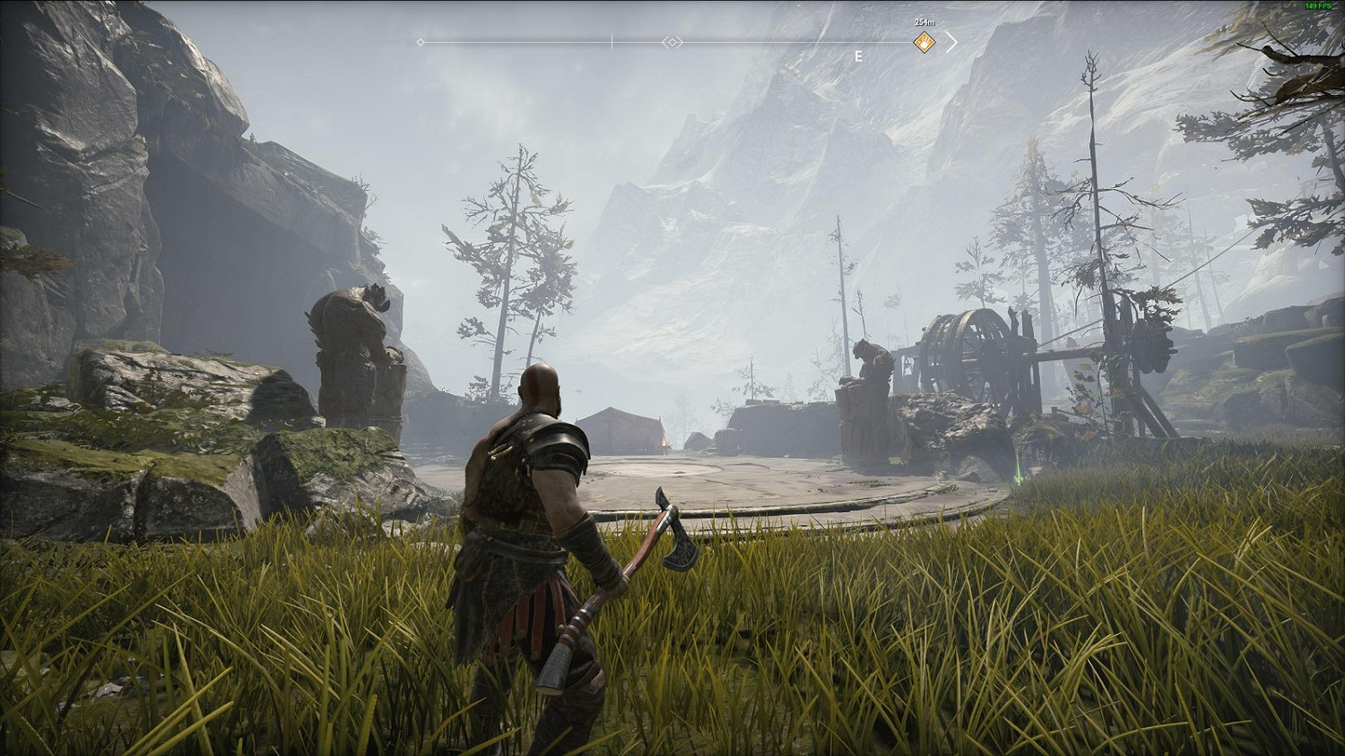 玩家自製《戰神4》PC版MOD 可自行調整FOV數值 玩家自製《戰神4》PC版MOD 可自行調整FOV數值