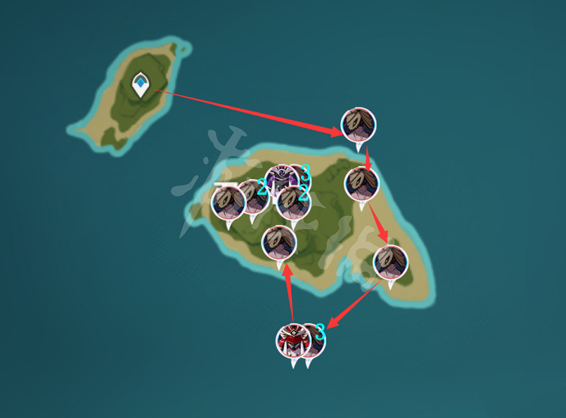 《原神》刀鐔採集路線分享 刀鐔在哪裡刷？