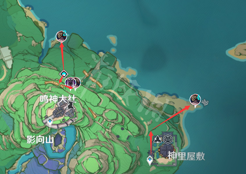 《原神》刀鐔採集路線分享 刀鐔在哪裡刷？