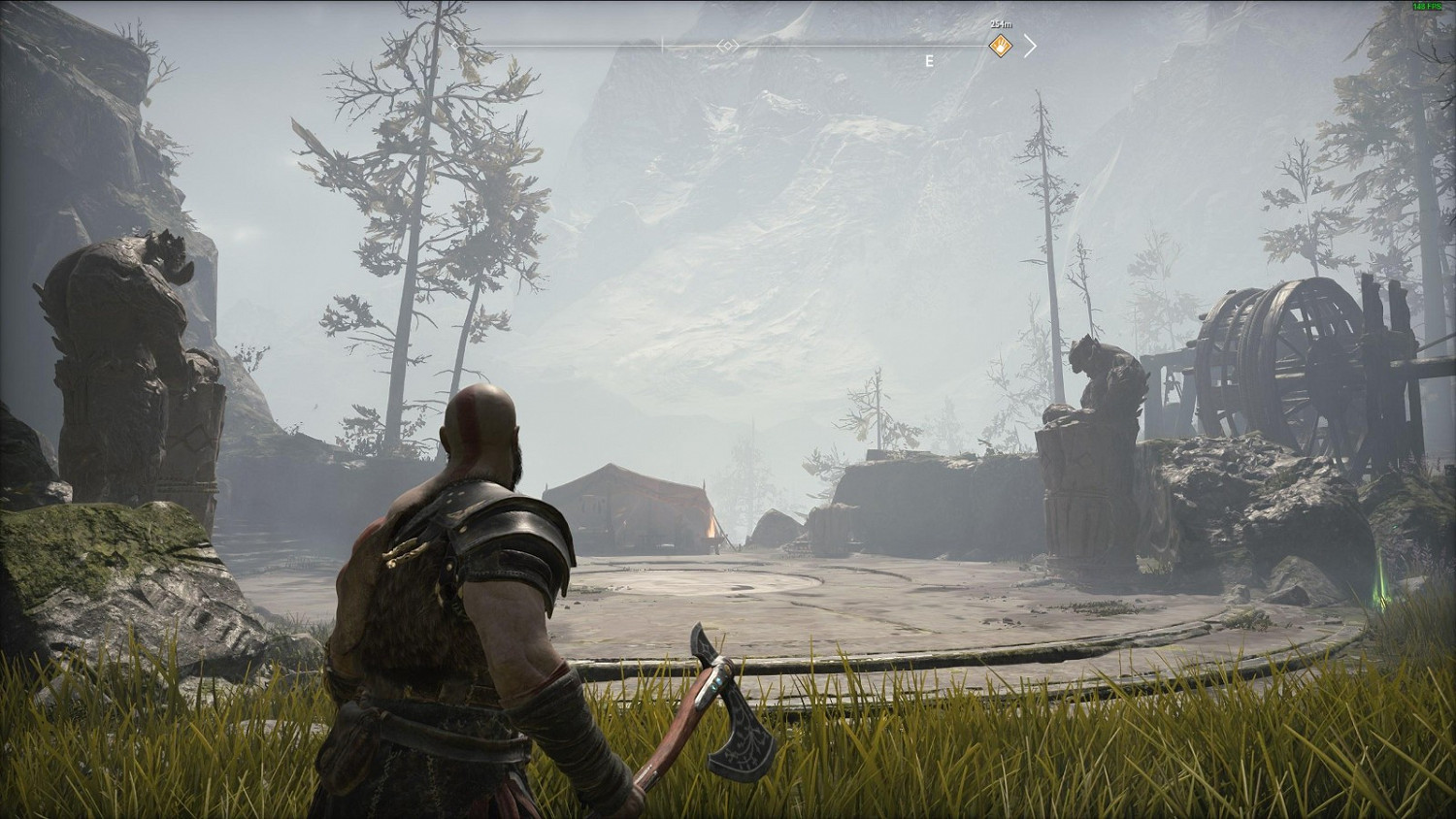 玩家自製《戰神4》PC版MOD 可自行調整FOV數值 玩家自製《戰神4》PC版MOD 可自行調整FOV數值
