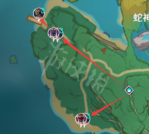 《原神》刀鐔採集路線分享 刀鐔在哪裡刷？