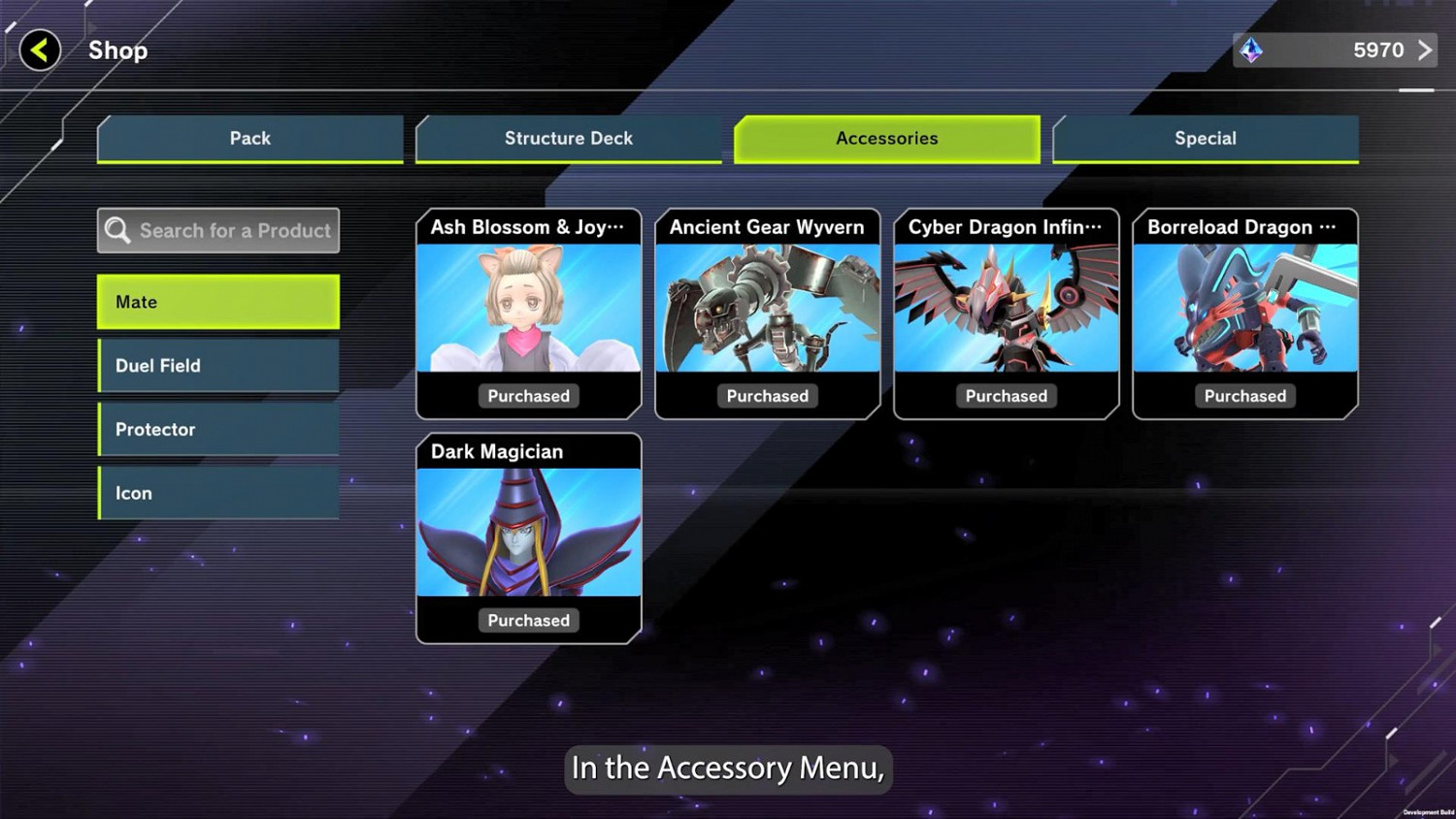 《遊戲王:大師決鬥》商店介面展示 花費寶石購買卡包 《遊戲王:大師決鬥》商店介面展示 花費寶石購買卡包