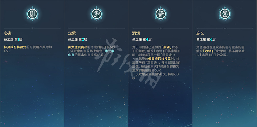 《原神》申鶴命座提升大嗎？申鶴命座提升介紹