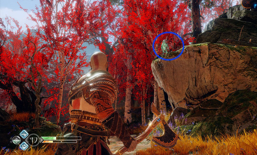 《戰神4》河口區域奧丁渡鴉位置介紹