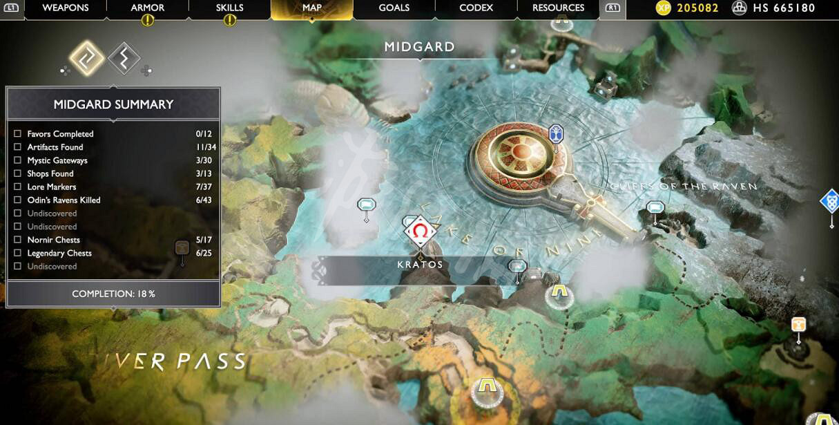 《戰神4》世界樹露珠有幾個？世界樹露珠位置全分布一覽